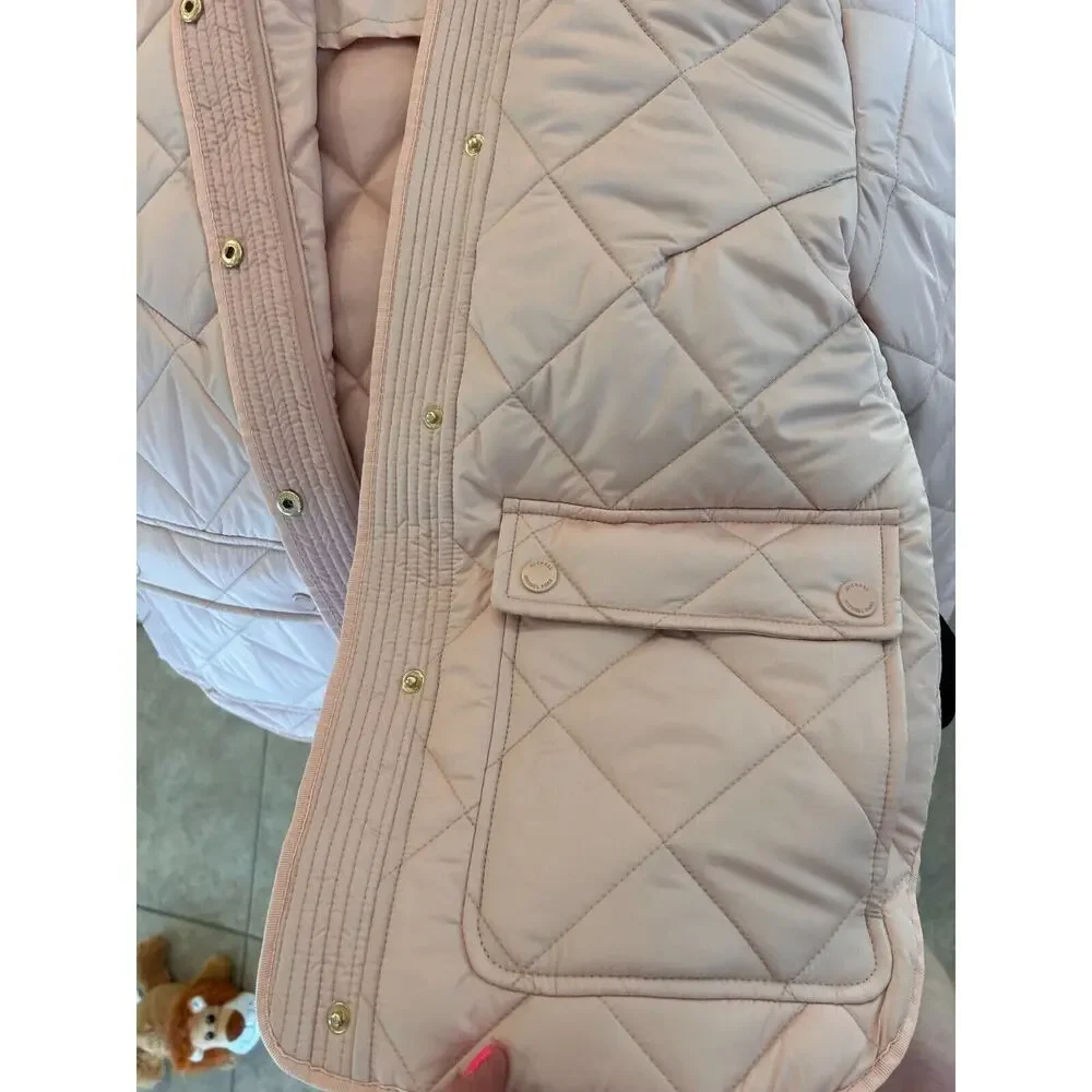 Michael Michael KORS Diamond Quilt Polyfill Jacket S 4-8 NEW MSRP $275